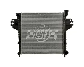 CSF Radiators OEM Plastic Radiator for Jeep Liberty 3.7L 2007, Direct Fit Replacement