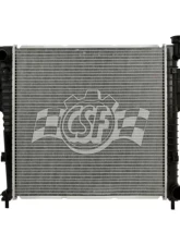 CSF Radiators OEM Plastic Radiator for Jeep Liberty 3.7L 2007, Direct Fit Replacement                                     - 3379 - Image 2