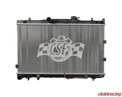 CSF Radiators Engine Coolant Radiator for Kia Spectra 2.0L 2005-2009, Plastic-Aluminum Construction - 3380