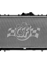 CSF Radiators Engine Coolant Radiator for Mitsubishi Galant 2.4L 2007-2010, Plastic-Aluminum                                     - 3382 - Image 2