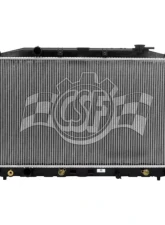 CSF Radiators OEM Plastic Radiator for Acura TSX 2.4L 2009-2010, 3398                                     - 3398 - Image 2