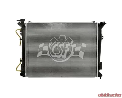 CSF Radiators OEM Plastic Radiator for Kia Optima 2.4L 2006-2010, 3406 Model - 3406