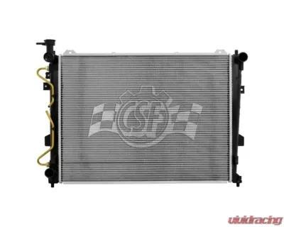 CSF Radiators OEM Plastic Radiator for Kia Rondo 2.7L 2007-2012, 1 Row, Aluminum Core - 3408
