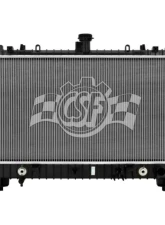 CSF Radiators OEM Plastic Radiator for Chevrolet Camaro 3.6L 2010-2011, 3414                                     - 3414 - Image 2