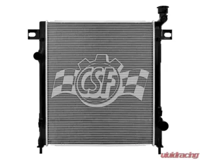 CSF Radiators OEM Plastic Radiator for Dodge Nitro 3.7L 2007-2011, 3419 - 3419
