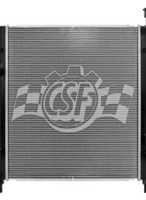 CSF Radiators OEM Plastic Radiator for Jeep Liberty 3.7L 2008-2012, 3425                                     - 3425 - Image 2