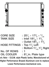 CSF Radiators OEM Plastic Radiator for Mercedes-Benz E320 3.2L 2003-2006, Aluminum Core                                     - 3428 - Image 2