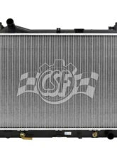 CSF Radiators OEM Plastic Radiator for Suzuki Grand Vitara 2.4L 2009-2013, Aluminum Core                                     - 3443 - Image 2