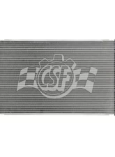 CSF Radiators OEM Plastic Radiator for Audi A4 1.8L 2002-2008, 3451 Model                                     - 3451 - Image 2