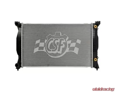 CSF Radiators OEM Plastic Radiator for Audi A4 1.8L 2002-2008, 3451 Model - 3451