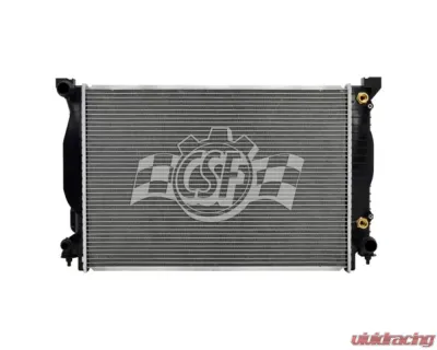 CSF Radiators OEM Plastic Radiator for Audi A4 3.0L 2002-2005, Direct Fit Replacement - 3452