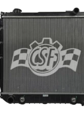 CSF Radiators CSF OEM Plastic Radiator for Jeep Wrangler 2.4L 2005-2006, Downflow Design                                     - 3465 - Image 2