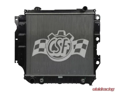 CSF Radiators CSF OEM Plastic Radiator for Jeep Wrangler 2.4L 2005-2006, Downflow Design - 3465