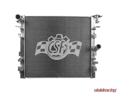 CSF Radiators OEM Plastic Radiator for Jeep Wrangler 3.8L 2007-2011, Aluminum Core - 3466