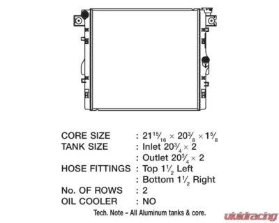 CSF Radiators OEM Plastic Radiator for Jeep Wrangler 3.8L 2007-2011, Aluminum Core - 3466