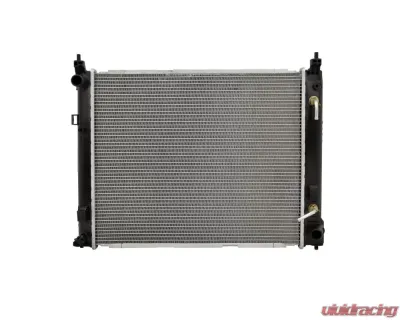 CSF Radiators Black OEM Plastic Radiator for Nissan Versa 1.6L 2012-2019 - 3695