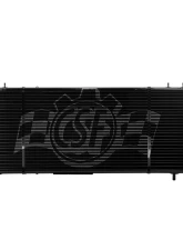 CSF Cooling - Racing & High Performance Division 88-90 Cherokee (XJ) 4.0L w/o filler neck (3-Row Copper Core) Radiator Center                                     - 2572 - Image 4