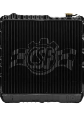 CSF Radiators 3 Row Copper Core Radiator for 87-04 Jeep Wrangler YJ TJ                                     - 2578 - Image 4