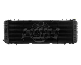 CSF Cooling - Racing & High Performance Division 91-01 Cherokee (XJ) 2.5 & 4.0L LHD w/ filler neck (3-Row Copper Core) Radiator Center
