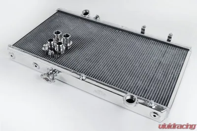 CSF All-Aluminum Radiator for K-Swap 92-00 Honda Civic / 94-01 Acura Integra, 2-Row 42mm Core - 2850K