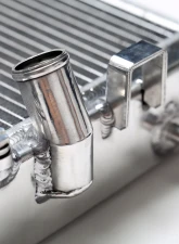 CSF All-Aluminum Radiator for K-Swap 92-00 Honda Civic / 94-01 Acura Integra, 2-Row 42mm Core                                     - 2850K - Image 2