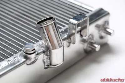 CSF All-Aluminum Radiator for K-Swap 92-00 Honda Civic / 94-01 Acura Integra, 2-Row 42mm Core - 2850K