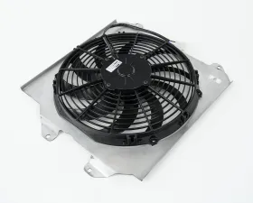 CSF Cooling - Racing & High Performance Division 92-00 Civic All-Aluminum Fan Shroud w/ 12-inch SPAL fan