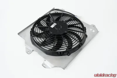 CSF Radiators 92-00 Civic All-Aluminum Fan Shroud with 12-Inch SPAL Fan, Polished Finish - 2858F