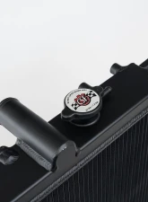CSF Radiators High-Performance All-Aluminum Radiator for 93-98 Toyota A80 Supra - Black                                     - 2882B - Image 2