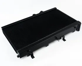 CSF Cooling - Racing & High Performance Division 02-07 Subaru Impreza WRX/STI All-Aluminum Radiator - w/ filler neck - Black Center