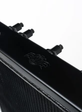 CSF Radiators All-Aluminum Radiator for 02-07 Subaru Impreza WRX/STI - Black Finish                                     - 3076B - Image 2