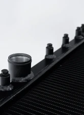 CSF Radiators All-Aluminum Radiator for 02-07 Subaru Impreza WRX/STI - Black Finish                                     - 3076B - Image 3