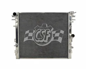 CSF Cooling - Racing & High Performance Division 07-12 Jeep Wrangler (JK) Heavy Duty (AT & MT) All-Aluminum Radiator Center 2007-2011 3.8L V6