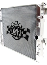 CSF Cooling - Racing & High Performance Division 07-12 Jeep Wrangler (JK) Heavy Duty (AT & MT) All-Aluminum Radiator Center 2007-2011 3.8L V6                                     - 7036 - Image 3