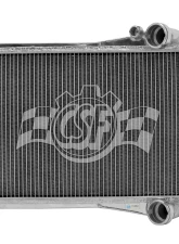 CSF Cooling - Racing & High Performance Division Porsche 996 Turbo / GT2 / GT3 / 997 Turbo / GT2 (Left) All-Aluminum Radiator Left                                     - 7056 - Image 3