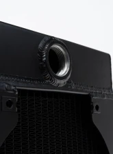 CSF Radiators The KING Cooler Drag Race Radiator w/ SPAL Fan & Mounting Kit - Black                                     - 7065B - Image 4
