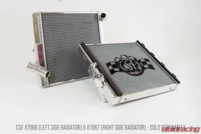 CSF Cooling - Racing & High Performance Division Porsche 991.1 Carrera / 981 Boxster / Cayman / GT4 (Right) All-Aluminum Radiator Right - 7067