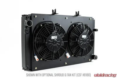 CSF High-Performance All-Aluminum Radiator for Porsche 944 Turbo/NA, 968, 924S - 7088