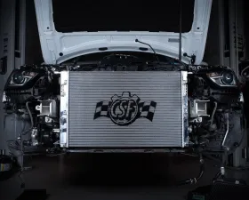 CSF Cooling - Racing & High Performance Division Audi B8 S4/S5 & 3.0L/3.2L Audi Models High-Performance All-Aluminum Radiator Center