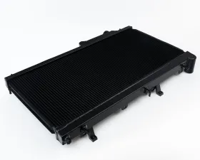 CSF Cooling - Racing & High Performance Division 08-14 Subaru WRX / STI / 15-21 WRX 1-Row 31mm High-Performance Radiator - Black Center