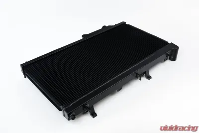 CSF Cooling - Racing & High Performance Division 08-14 Subaru WRX / STI / 15-21 WRX 1-Row 31mm High-Performance Radiator - Black Center - 7094B