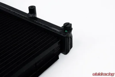 CSF Cooling - Racing & High Performance Division 08-14 Subaru WRX / STI / 15-21 WRX 1-Row 31mm High-Performance Radiator - Black Center - 7094B