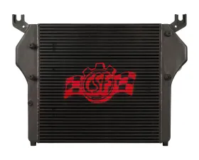 CSF Cooling - Racing & High Performance Division 10-12 Ram 2500 / 3500 6.7L Cummins Turbo Diesel Heavy Duty Intercooler Front