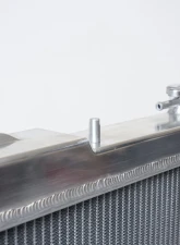 CSF Radiators Full Billet Aluminum High-Performance Radiator for Nissan R32 Skyline GT-R/GTS Raw Billet                                     - 7217 - Image 2