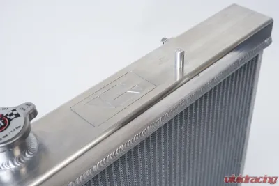 CSF Radiators Full Billet Aluminum High-Performance Radiator for Nissan R32 Skyline GT-R/GTS Raw Billet - 7217