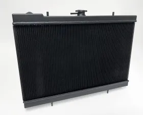 CSF Radiators R32 Skyline GT-R/GTS Full Billet Aluminum Radiator - Black, 1989-1994