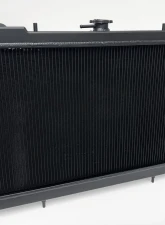 CSF Radiators R32 Skyline GT-R/GTS Full Billet Aluminum Radiator - Black, 1989-1994                                     - 7217B - Image 6
