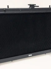 CSF Radiators R32 Skyline GT-R/GTS Full Billet Aluminum Radiator - Black, 1989-1994                                     - 7217B - Image 6