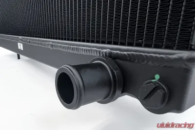 CSF Radiators R32 Skyline GT-R/GTS Full Billet Aluminum Radiator - Black, 1989-1994 - 7217B