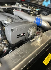 CSF Radiators Full Billet Aluminum High-Performance Radiator for Nissan R33 Skyline GT-R/GTS Black                                     - 7219B - Image 2